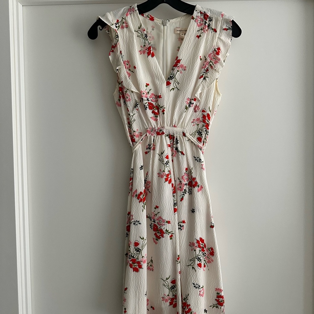 Selling brand new floral Rebecca Taylor dress in size 00 (fits like XS)